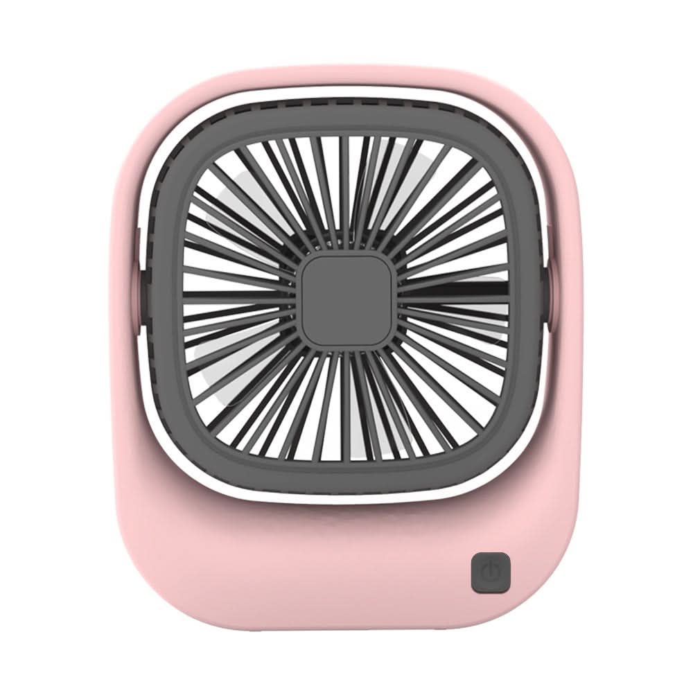 USB Rechargeable Square Mini Desktop Fan