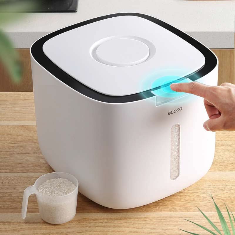 Sealed Rice Storage Container – Insect-Proof Grain Dispenser