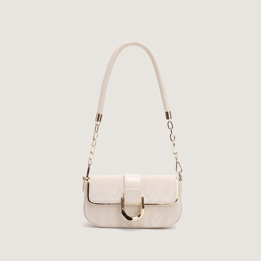 Classy Small Shoulder Bag – Simple PU Square Crossbody for Women
