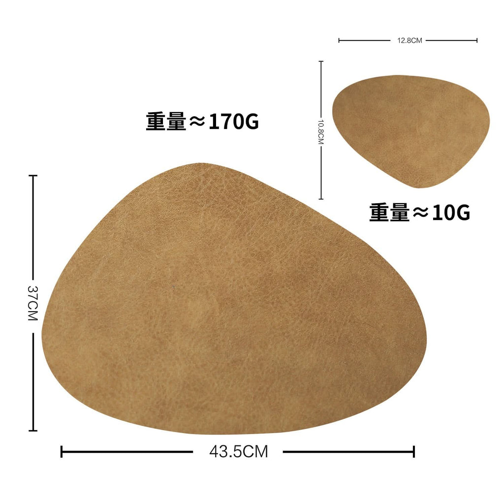 Waterproof PVC Leather Placemats - Luxury Design