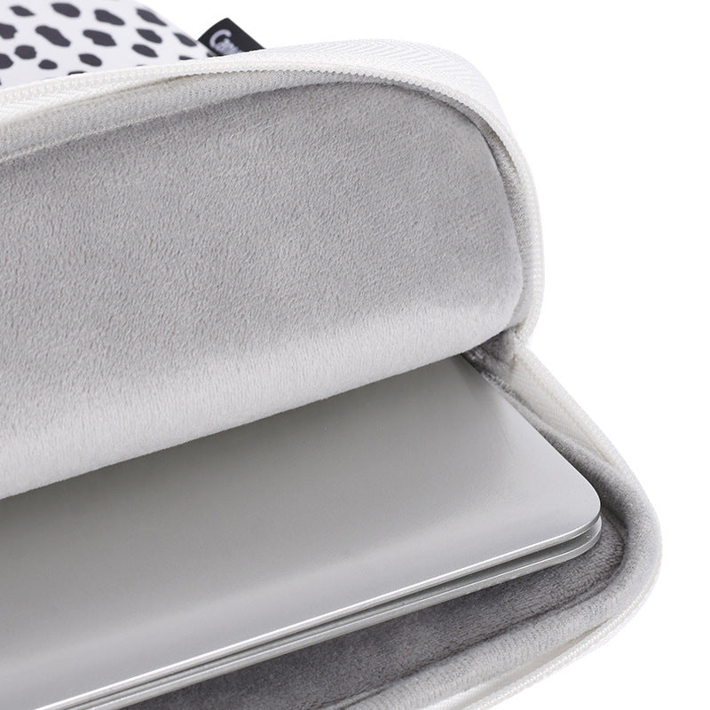 Dalmatian Dots Laptop Sleeve – Waterproof & Shockproof Case for Lenovo & More