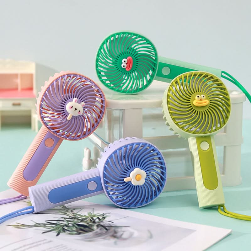 USB Rechargeable Mini Handheld Fan – Portable Electric Cooling Fan
