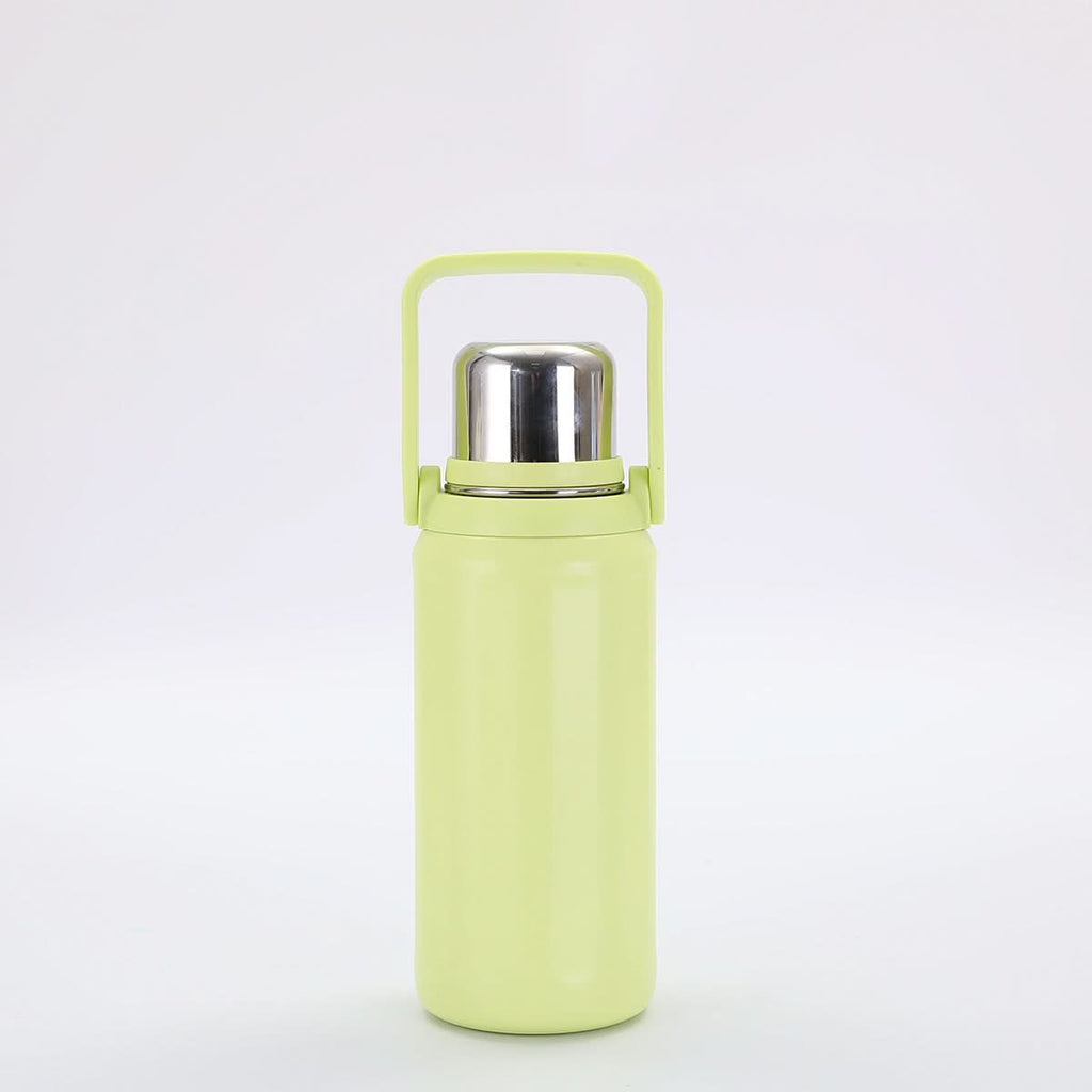Stainless Steel Thermos with Handle – Cute & Durable Travel Cup