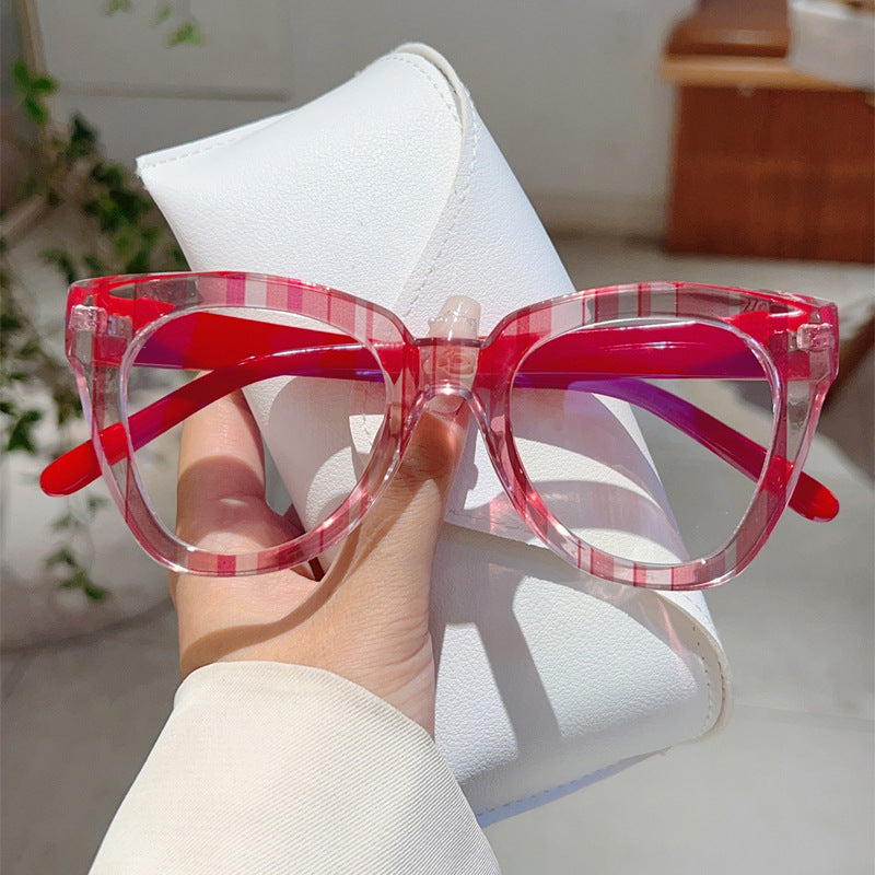 Rainbow Color Anti-Blue Light Glasses – Fashion Full-Frame Eyewear for Adults