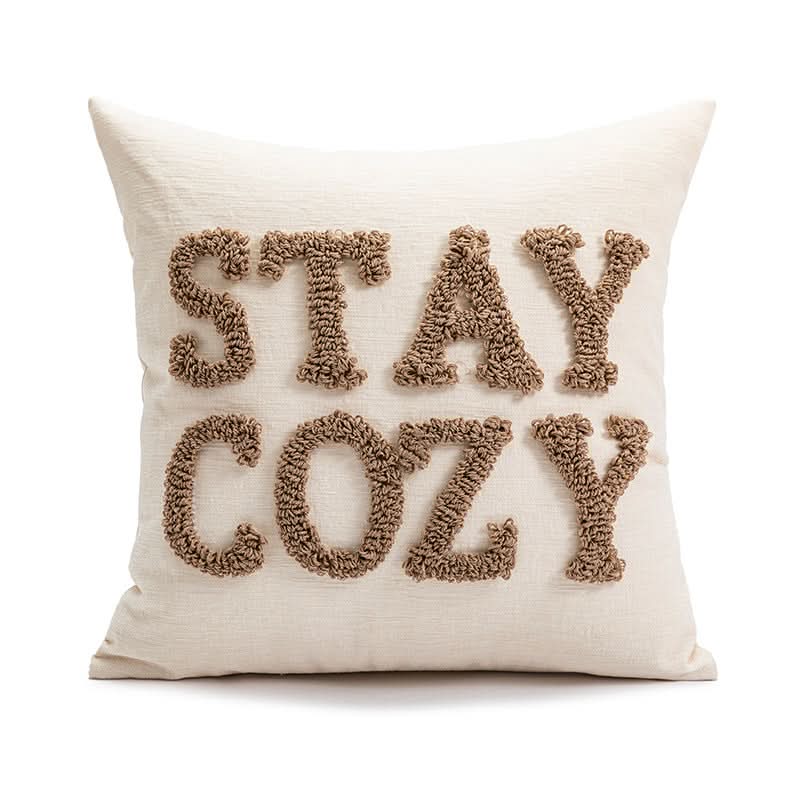 Christmas Red White Pillow Cover - 45x45cm