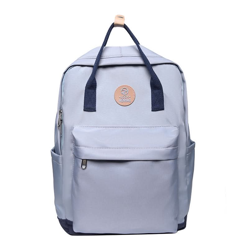 Girls' Large Capacity School Backpack – Nylon Bag for High School