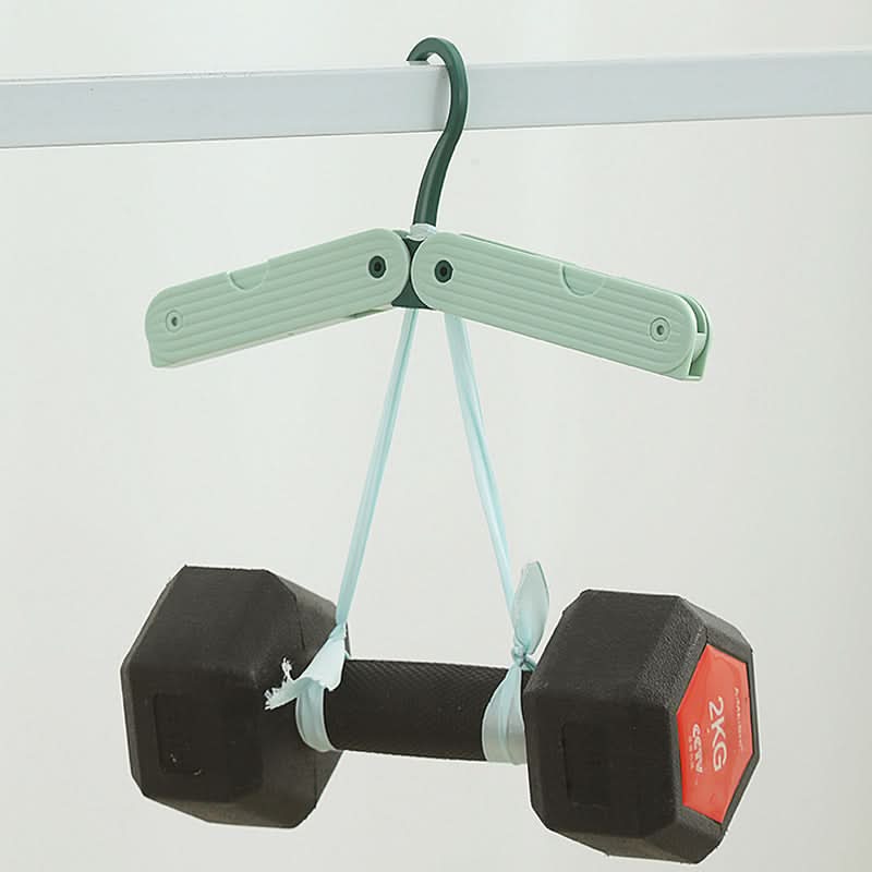 Pack of 2 Foldable Travel Clothes Hangers – Portable