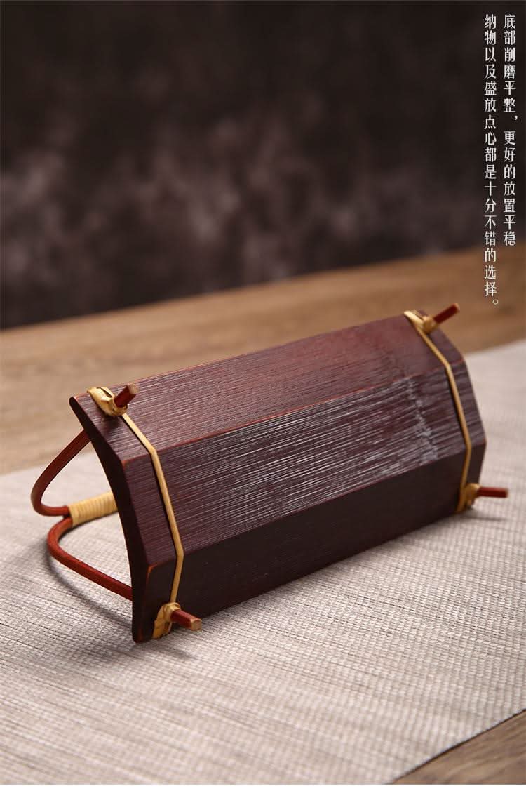 Handmade Bamboo Dessert Tray