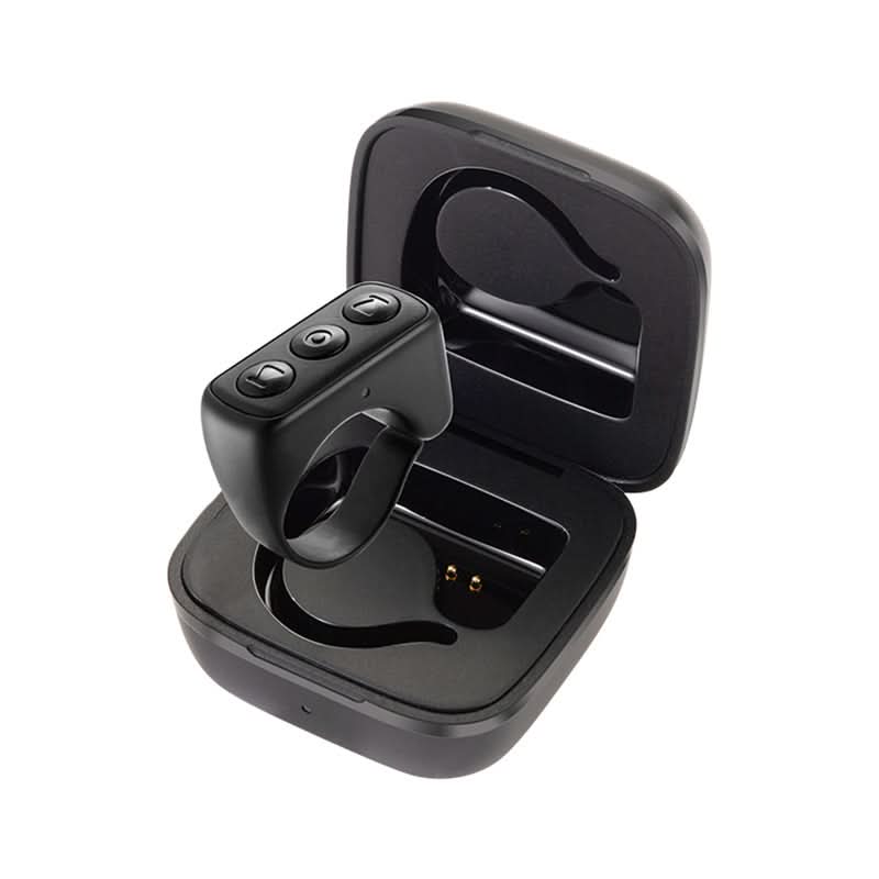 Smart Bluetooth Ring Remote – Swipe & Selfie Controller