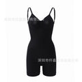 Women's Body Shaping Sexy Backless Base Tunic Underwear plus size Body Shaping Tight Tunic