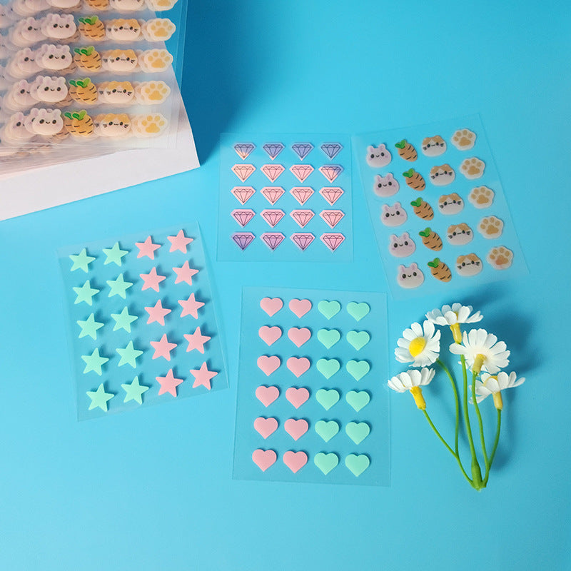 Cute Star Acne Patches – Colorful Hydrocolloid Pimple Patch for Acne Treatment