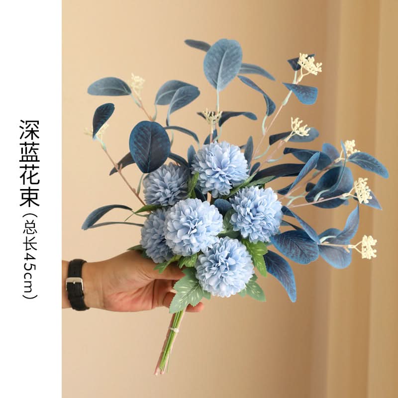 Ceramic Vase with Artificial Flowers