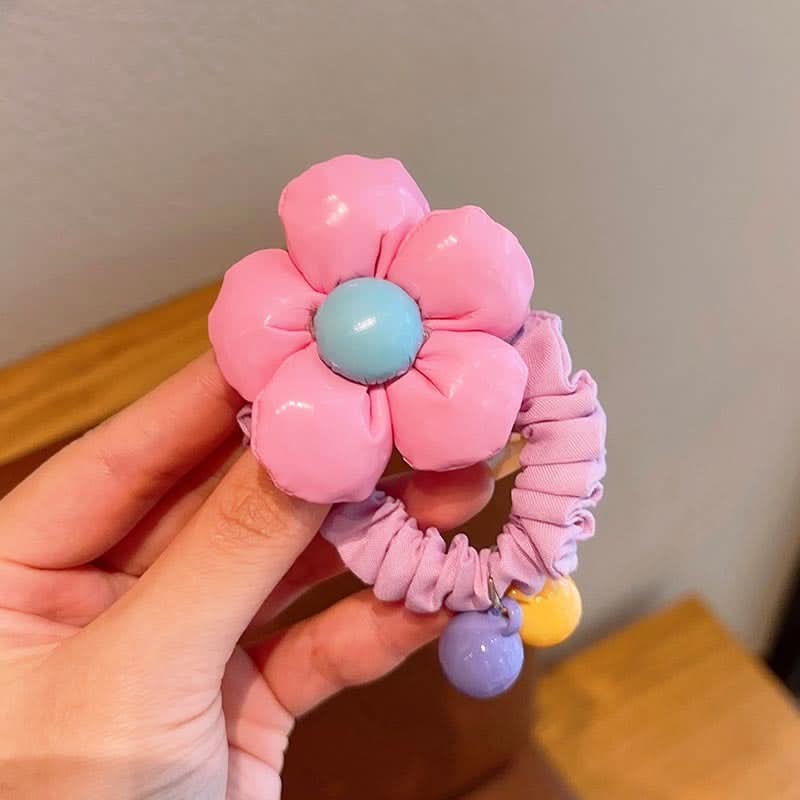 Pack of 5 Korean Bow Hair Bands for Kids