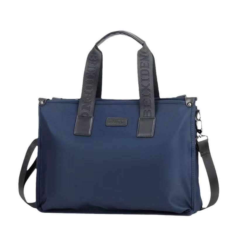 Men’s Canvas Oxford Shoulder Bag – Business Messenger Briefcase