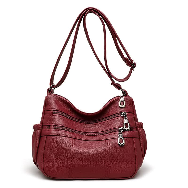 Women's Large-Capacity Multi-Compartment Tote Bag – Stylish Handbag