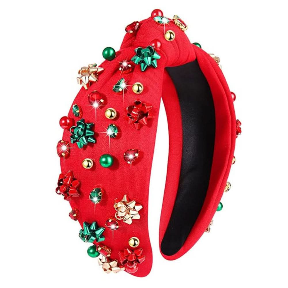 Christmas Snowflake Rhinestone Hair Headband