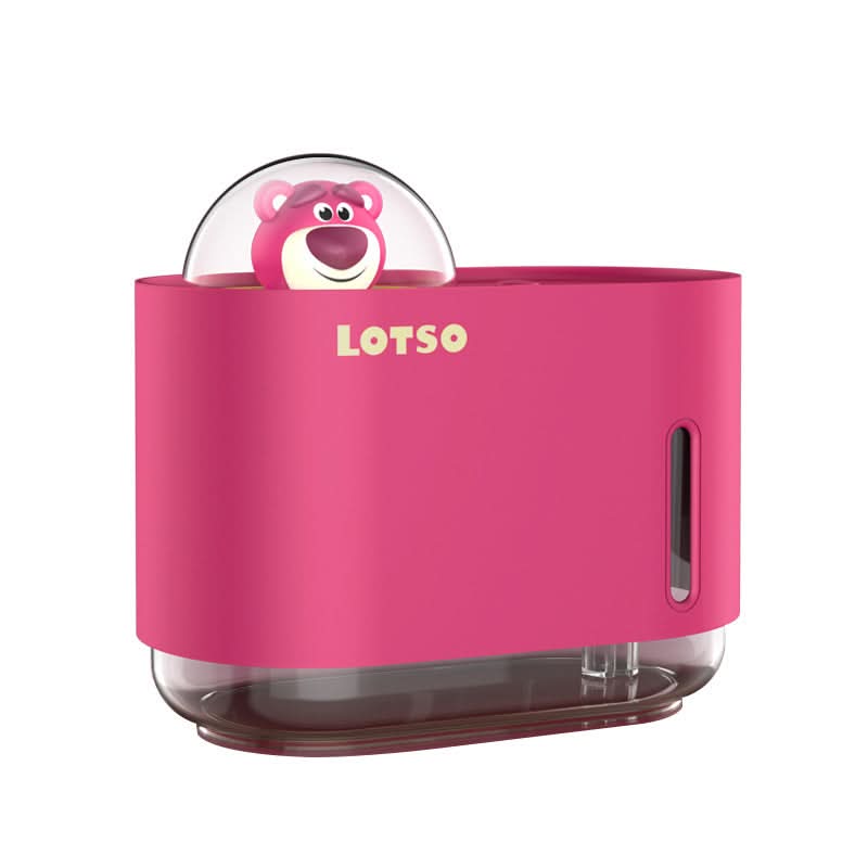 Mini USB Strawberry Bear Humidifier – Portable Ultrasonic Mist For Home & Desk