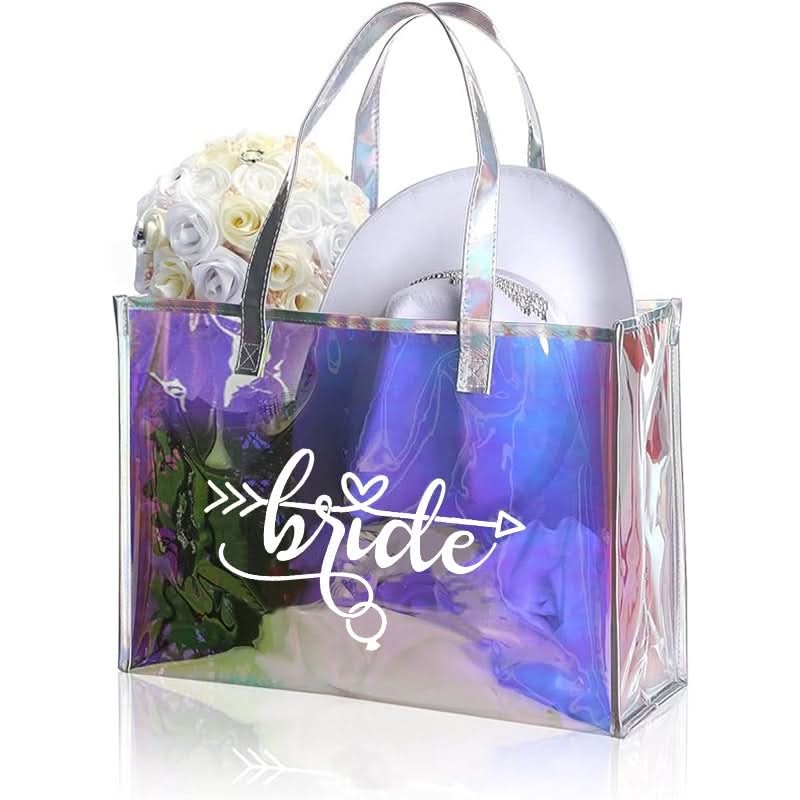 Bride Tribe Laser Transparent Shoulder Bag