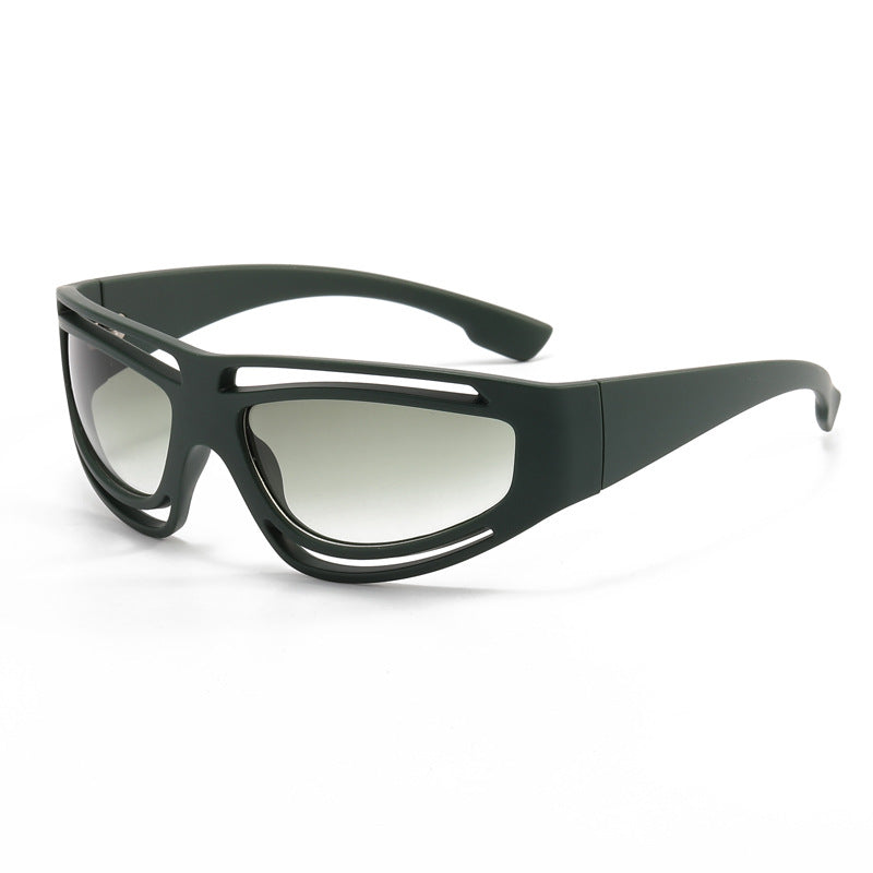 [Trinity 2.0] Futuristic Silver Sunglasses