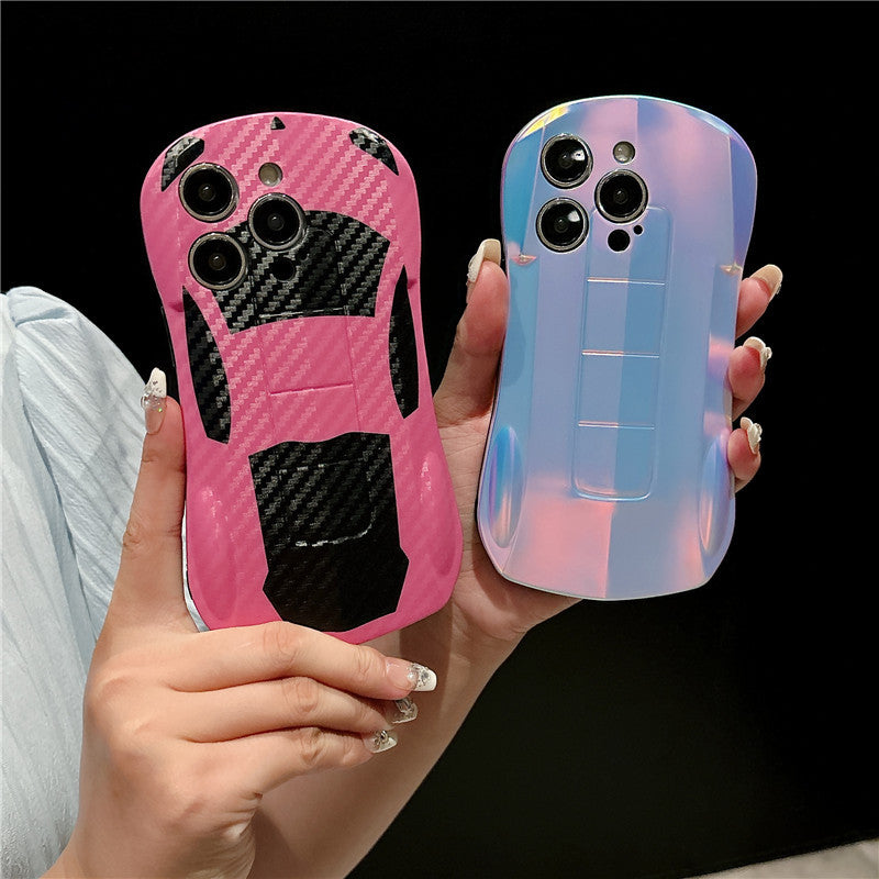 Luxury Sports Car Design iPhone 16 Pro Max Case – Shockproof, Soft TPU Cover for Apple