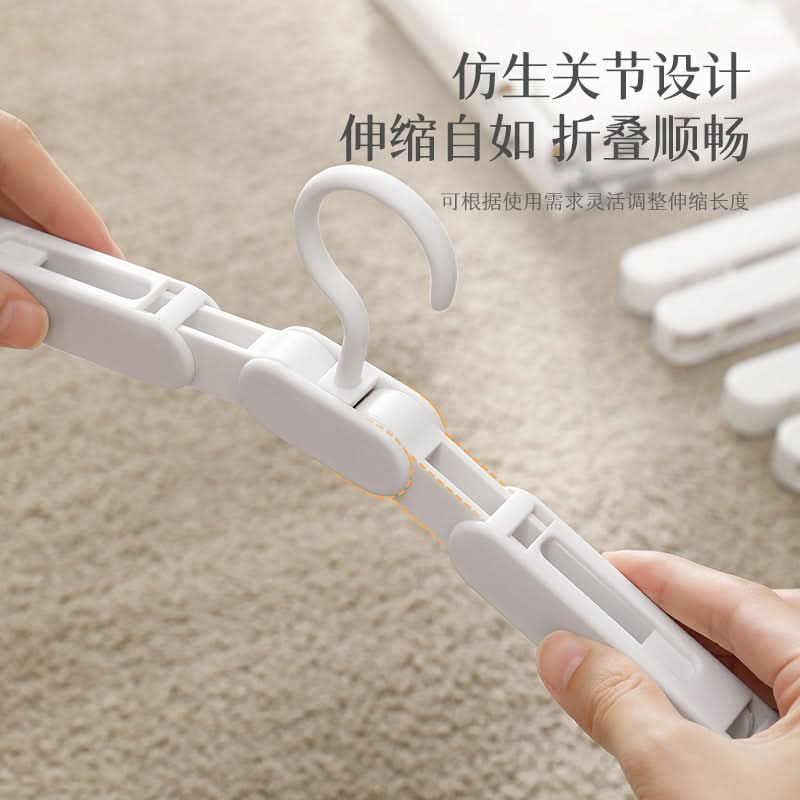 Portable Folding Travel Hangers for Business Trips & Home – Non-Slip