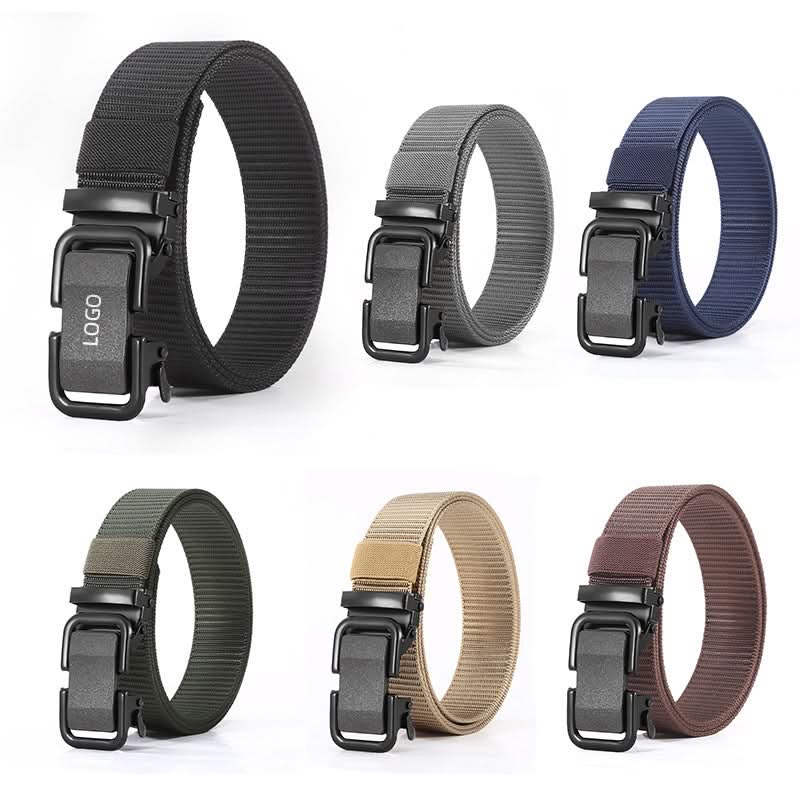 Men's Nylon Tactical Automatic Buckle Belt