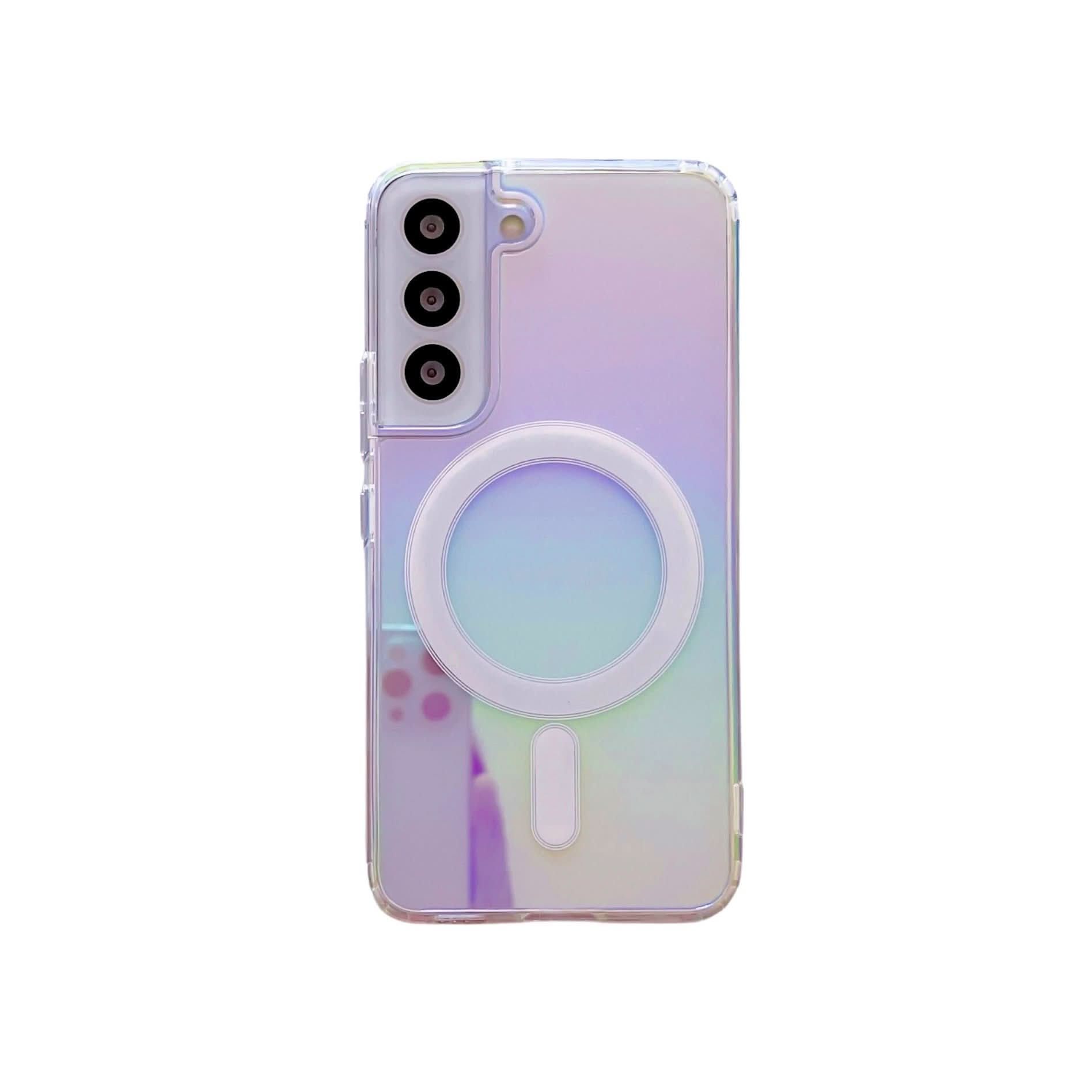 Laser Color-Changing Magnetic Case for Samsung Galaxy S25 Series