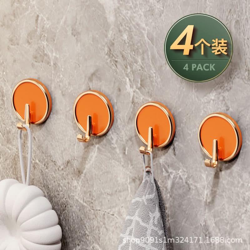 Luxury No-Drill Adhesive Door Hook – Strong Stick-On Hanger for Clothes & Storage