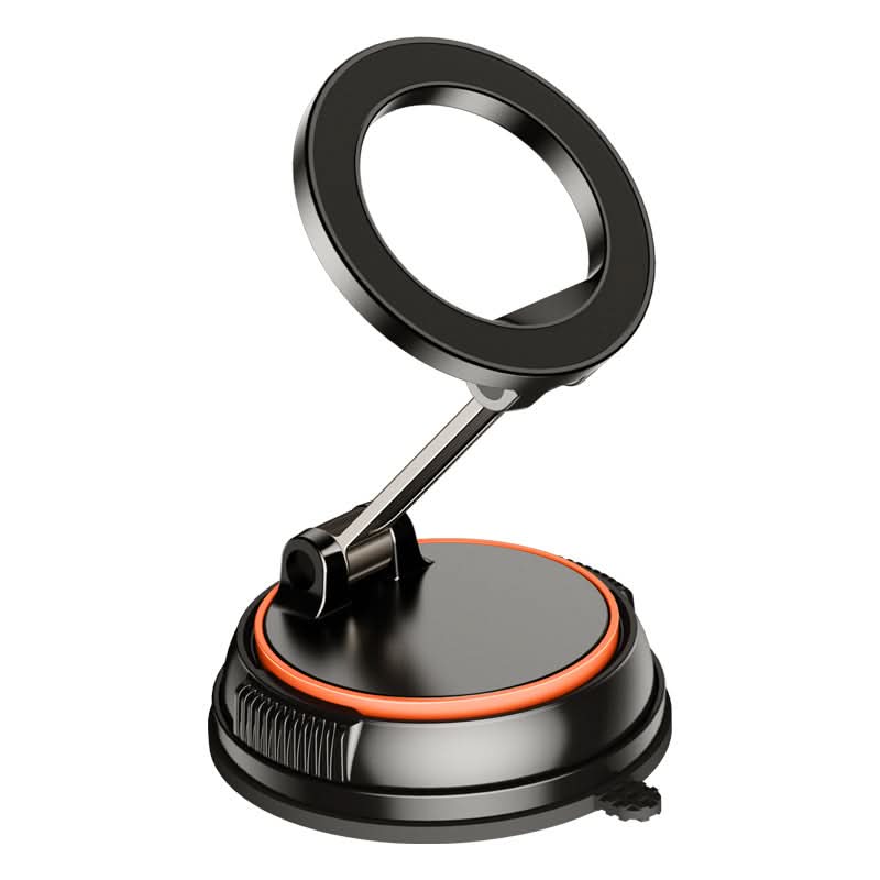 Magnetic Suction Cup Phone Holder – 360° Rotating Car & Desktop Stand