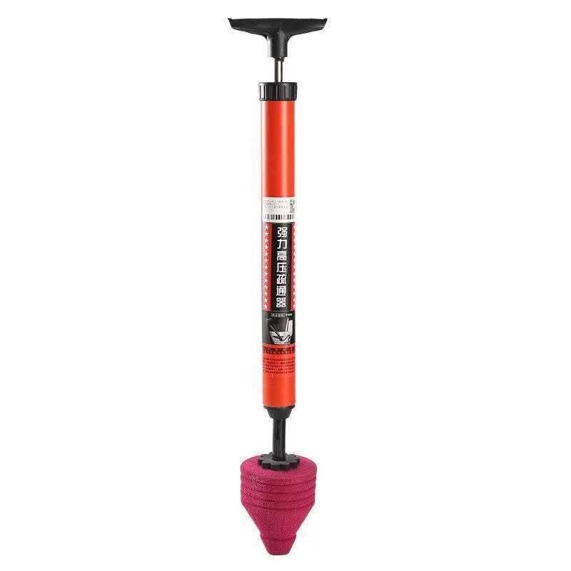 Air Pressure Toilet Unclogger, Rubber Plunger Tool