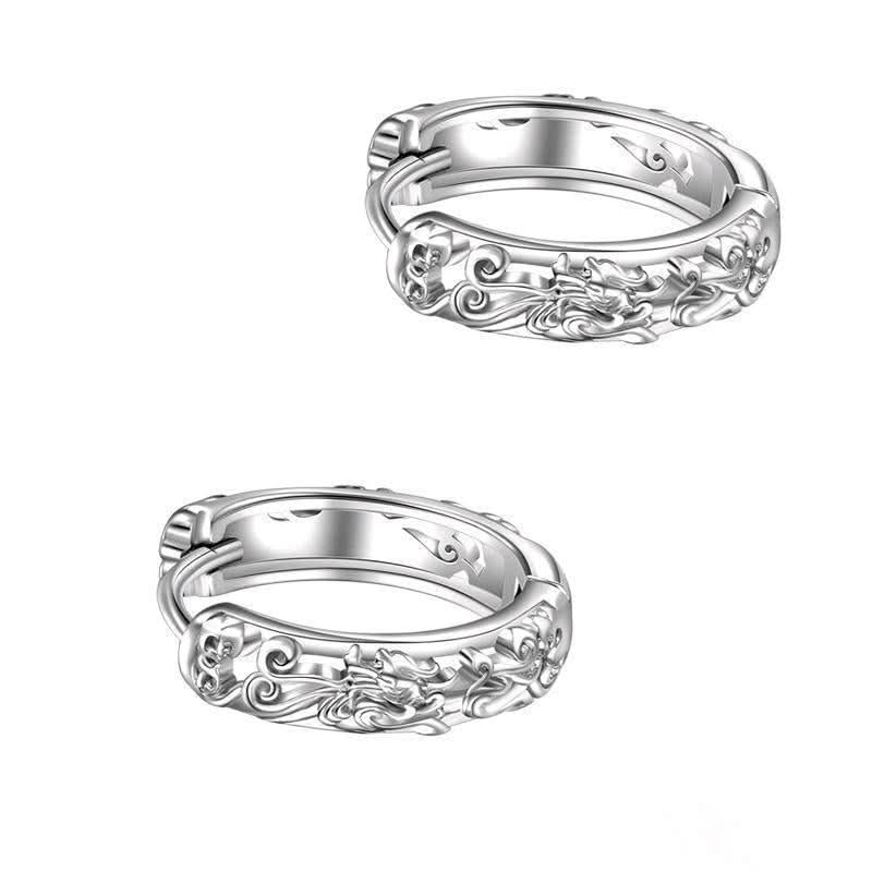 Dragon Hoop Earrings – Fortune-Attracting Earrings for Women