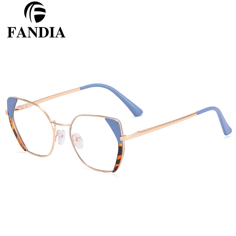 Women’s Polygon Blue Light Blocking Glasses – TR90 Full Frame Eyewear