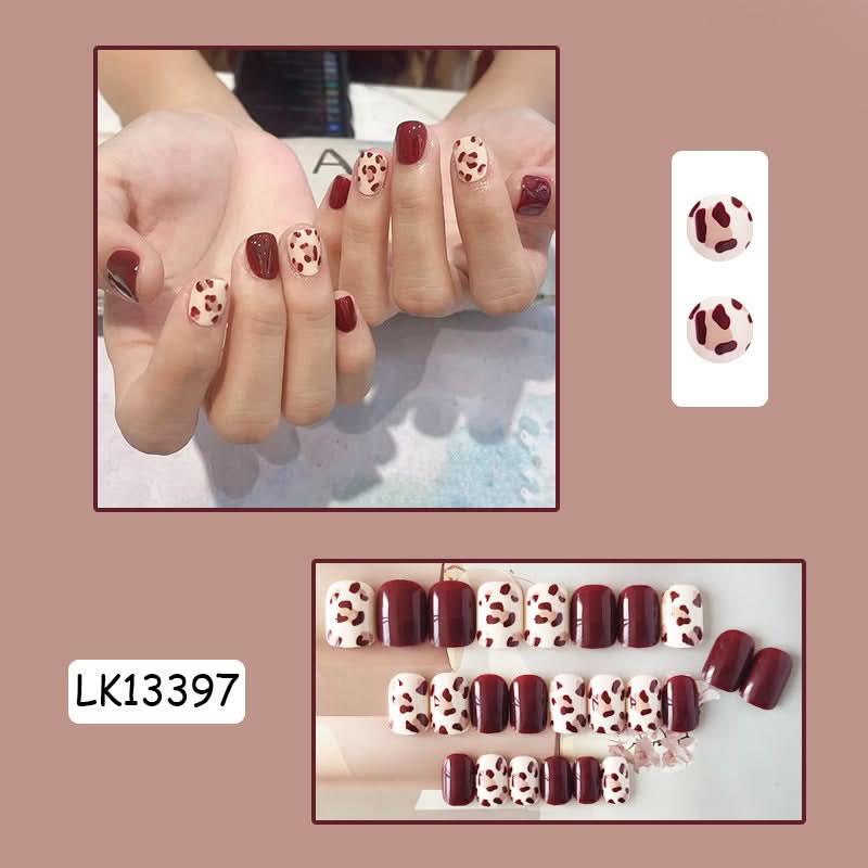 Autumn & Winter Style Colored Nail Art Pieces