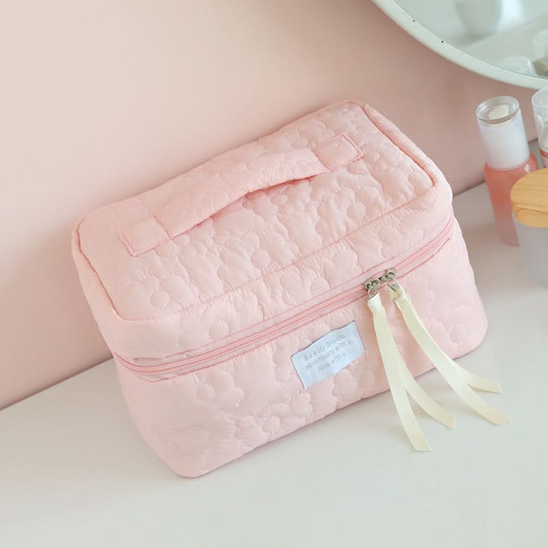 Medium Rectangular Cosmetic Bag for Travel