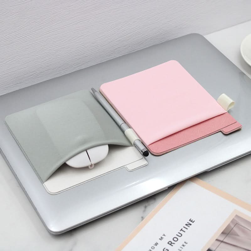 Spot tablet square mouse sticker elastic lycra cloth mouse bag portable elastic mobile phone sticker bag