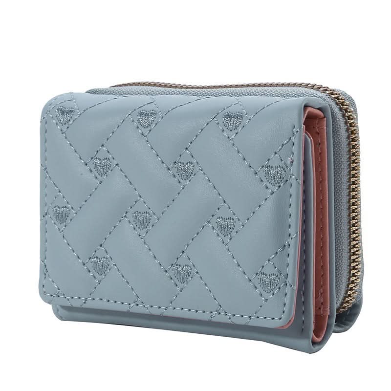 Stylish Embroidered Love Coin Purse
