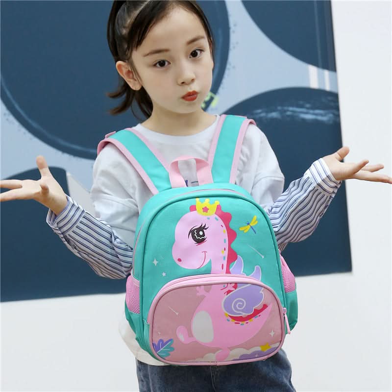 Kids’ Dinosaur Backpack – Oxford School Bag for Boys & Girls