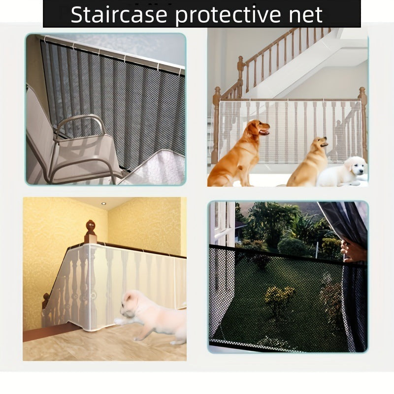 Child Safety Net for Stairs & Balconies – Durable Baby Protection Mesh Guard (3m x 0.9m)