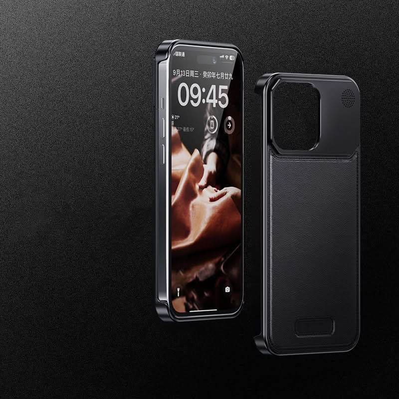 Luxury Metal Magnetic Phone Case for iPhone