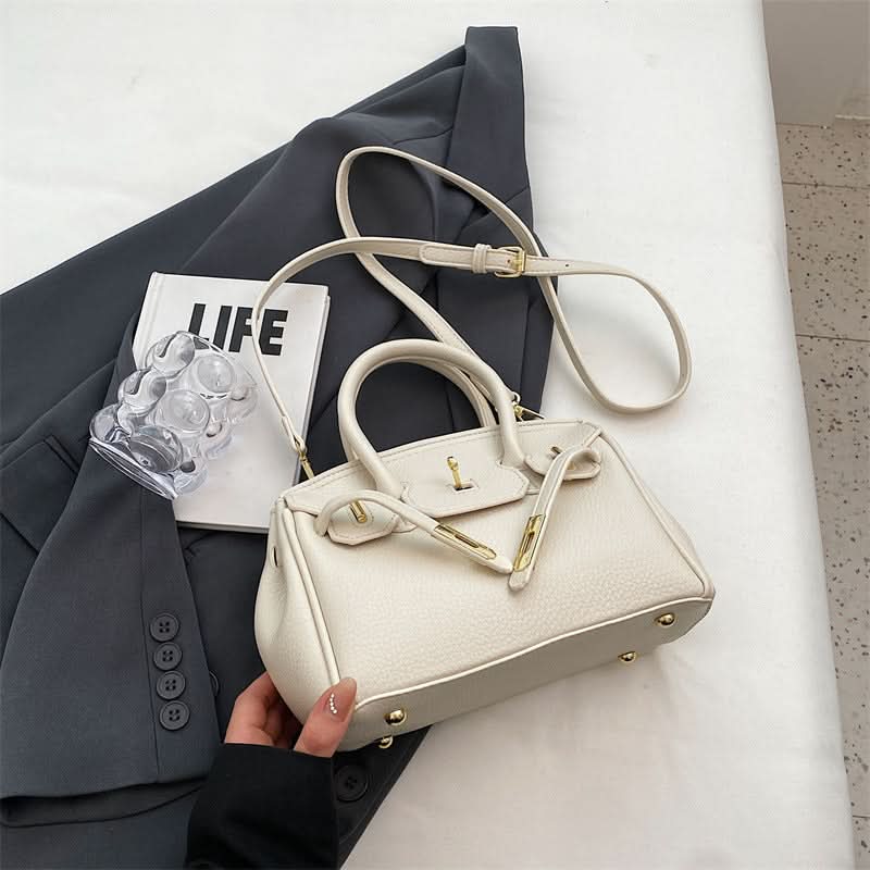 Women's Stylish PU Leather Kelly Bag – Elegant Crossbody Bag