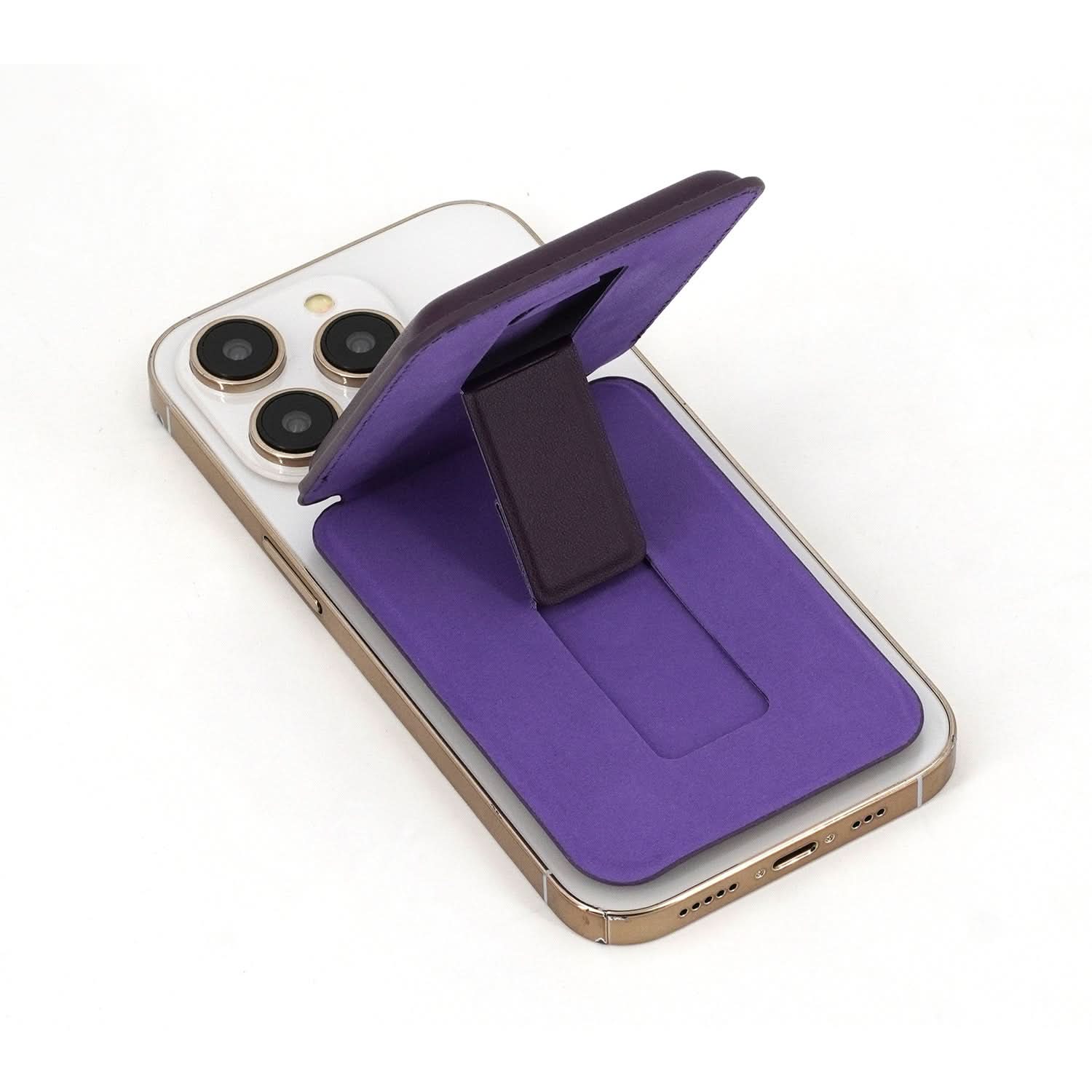 Mag Safe Leather Wallet & Card Holder – Strong Magnetic Clip