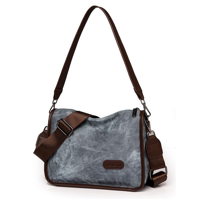 Women's Retro Contrast Color Dumpling Bag – Large-Capacity Shoulder bag