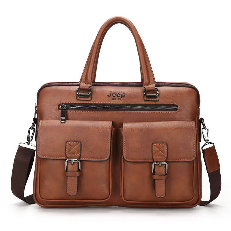Men’s Urban Style Messenger Bag – 15" Laptop Briefcase Bag