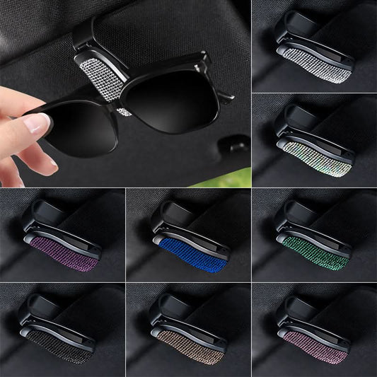 Diamond Car Sunglasses and Card Holder