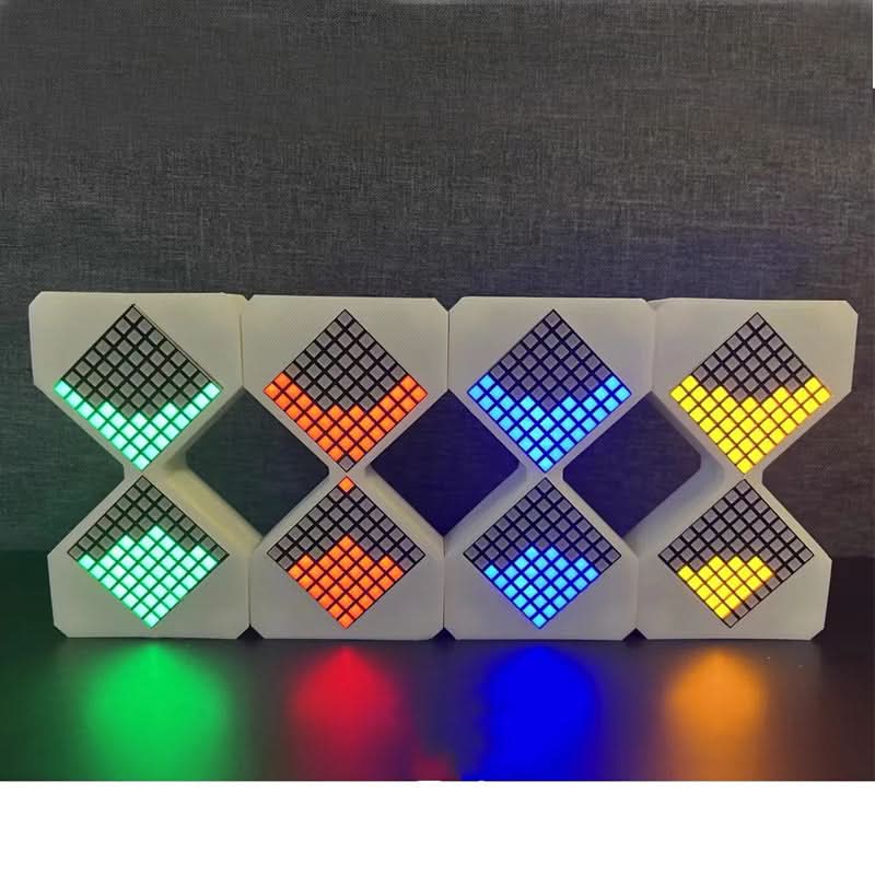 Luminous Electronic Hourglass Timer – Gravity Sensor Desk Timer for Kids & Students