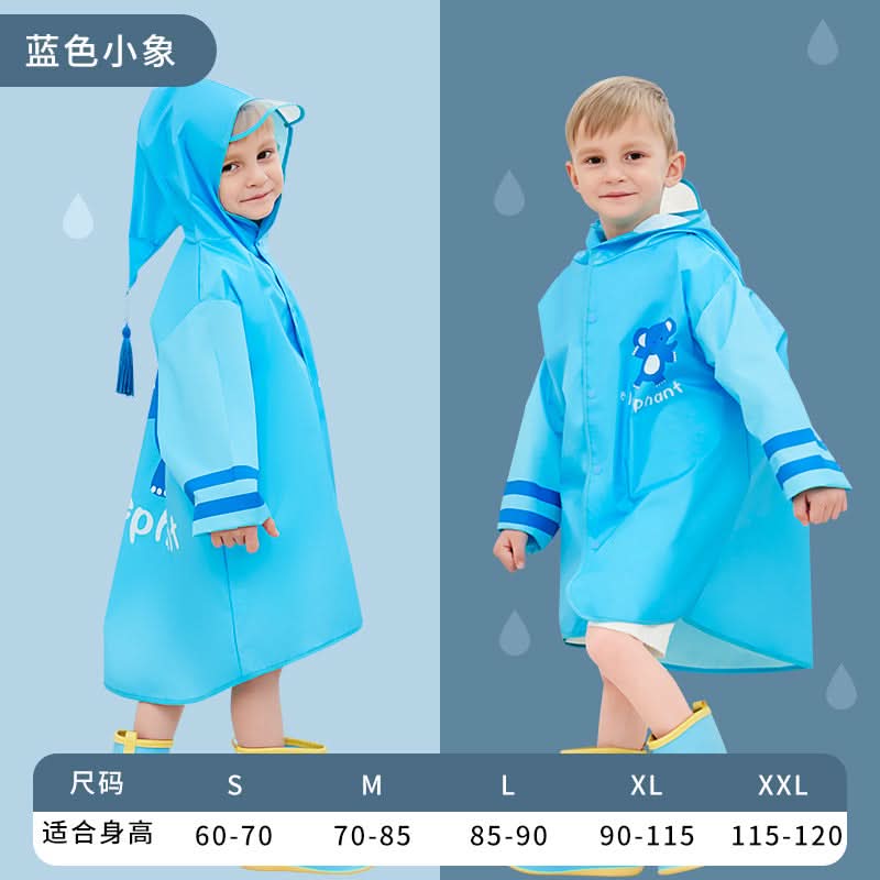 Reusable Full-Body Raincoat for Women & Kids – Lightweight, Waterproof
