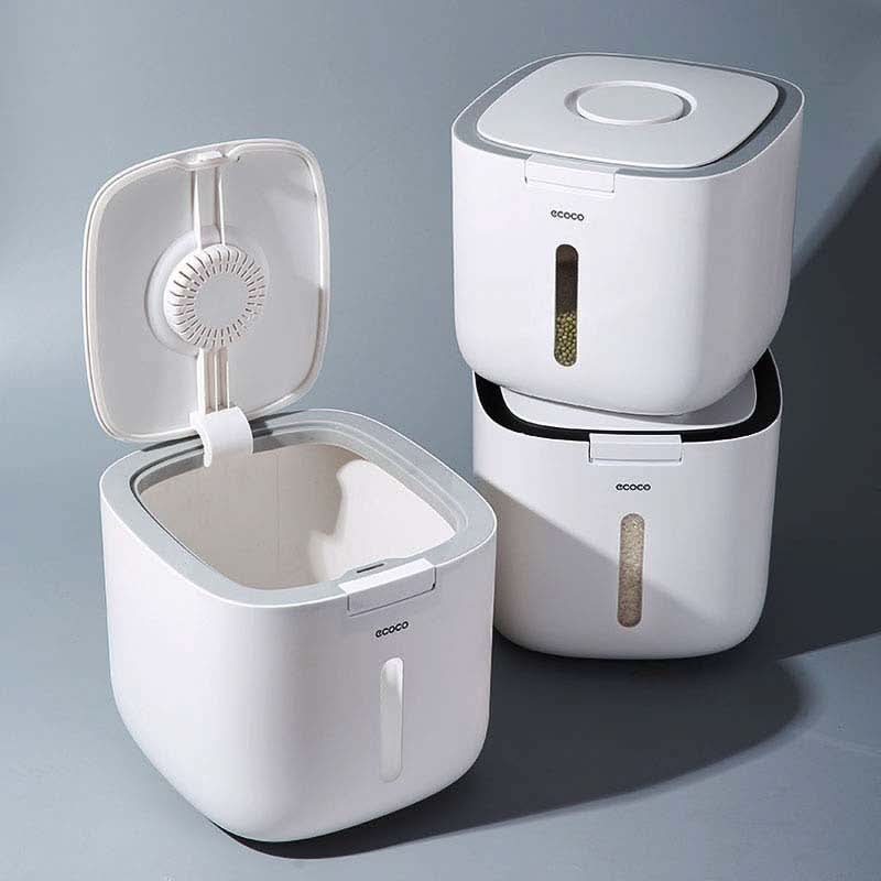 Sealed Rice Storage Container – Insect-Proof Grain Dispenser