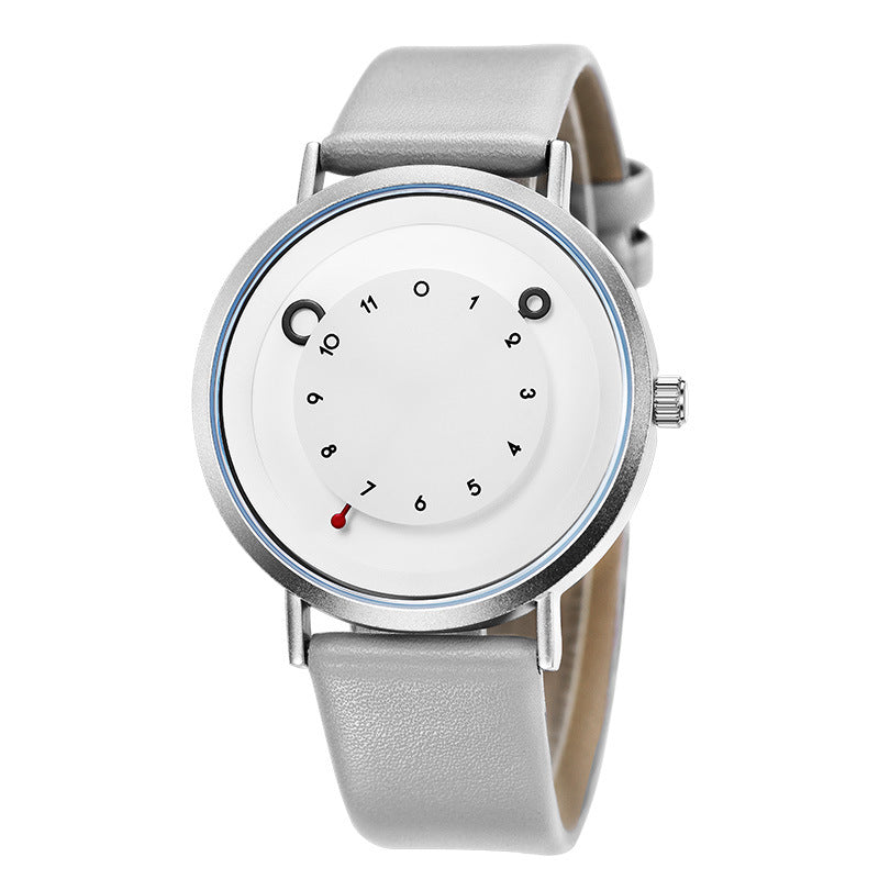 SK Women’s Quartz Watch – Simple PU Leather Strap, Waterproof Fashion Wristwatch
