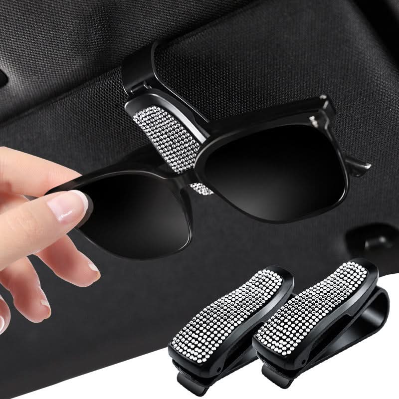 Diamond Car Sunglasses and Card Holder