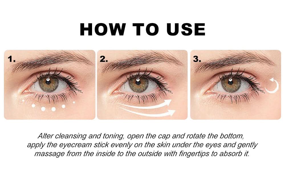 YOUNG VISION Retinol Eye Cream Stick – Reduces Dark Circles, Eye Bags & Fine Lines